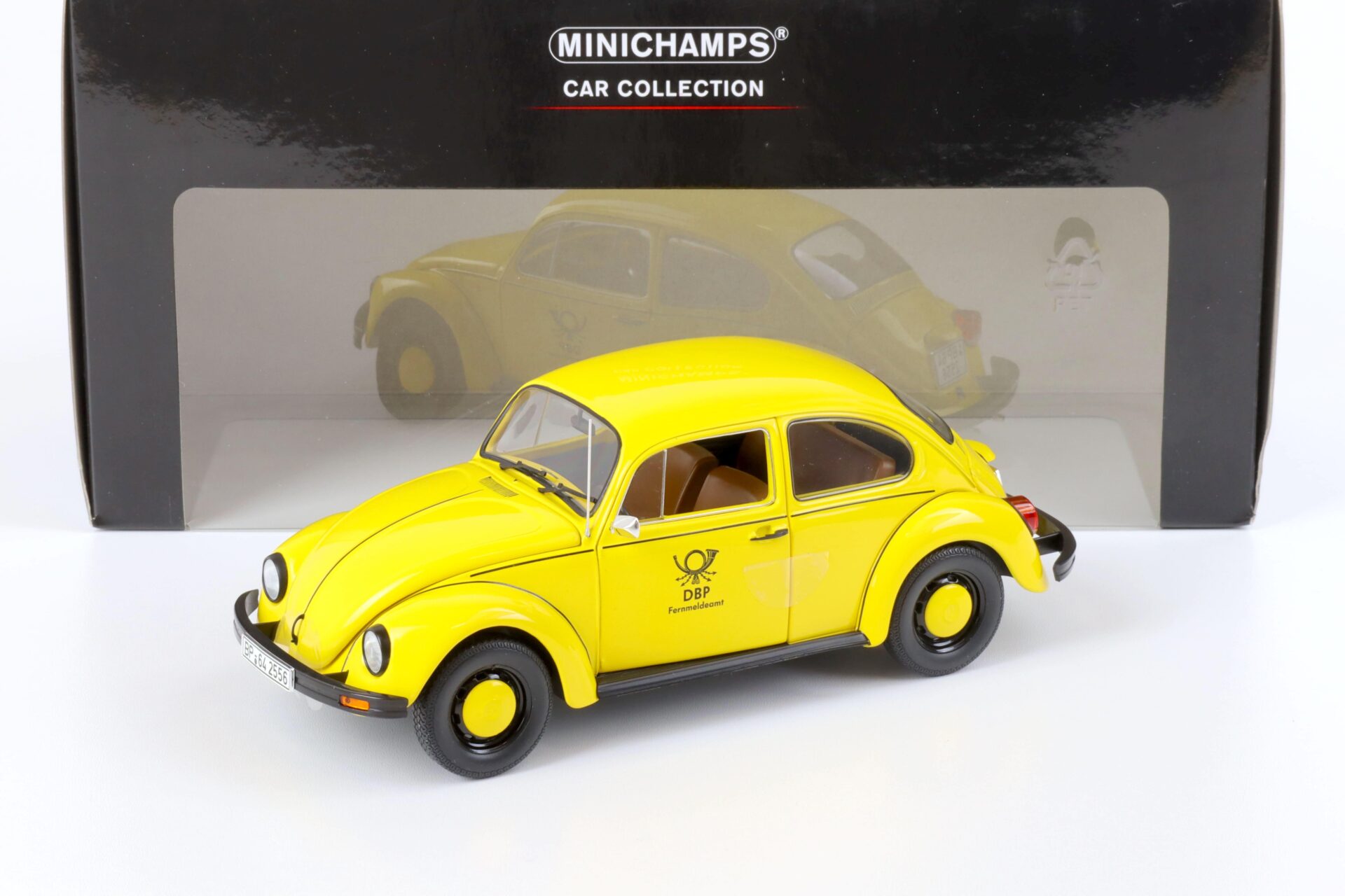 ID 65221 orig.jpg 1:18 Minichamps VW Käfer 1200 yellow 1979 Deutsche Bundespost Fernmeldeamt