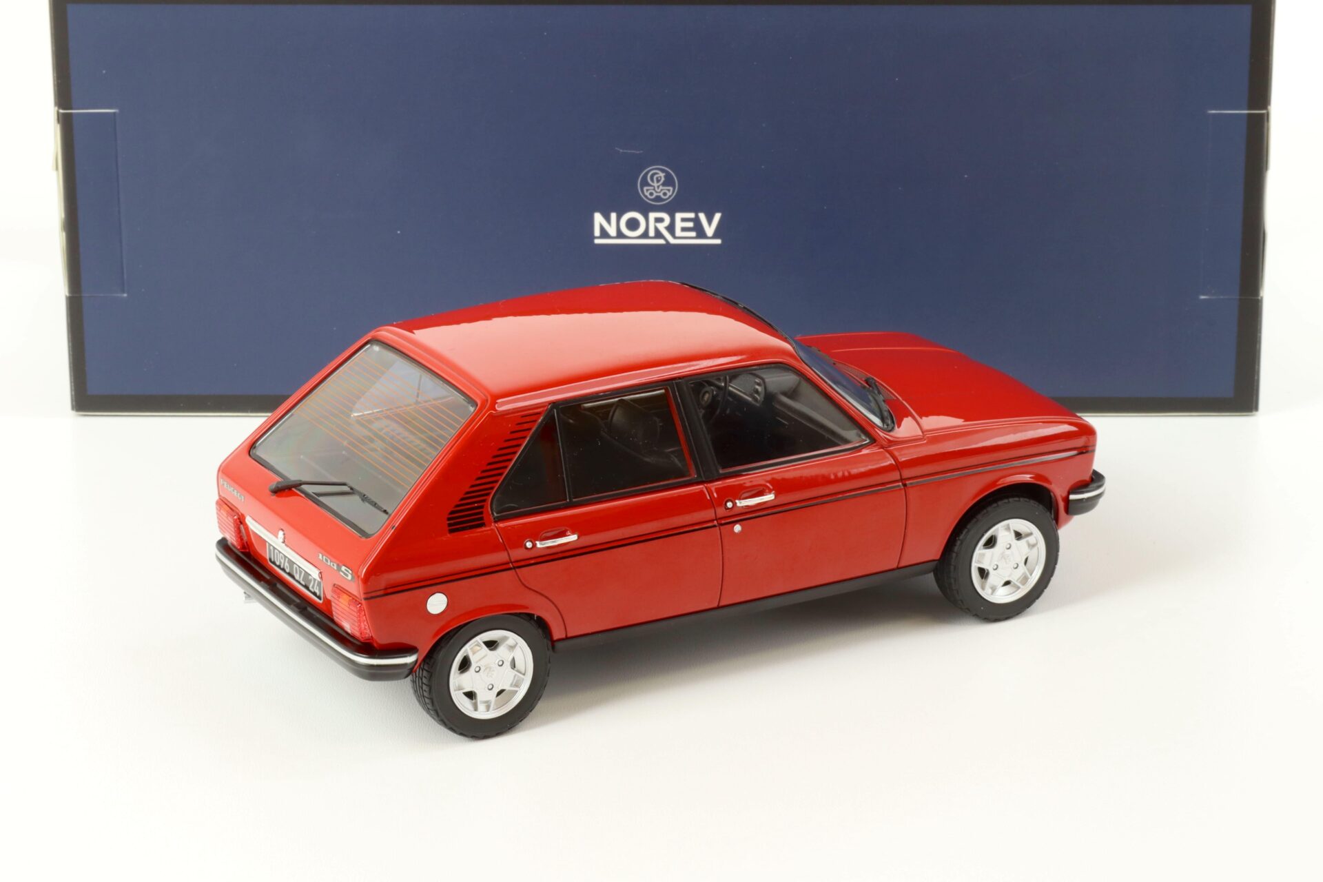 1:18 Norev Peugeot 104 S 1981 red - Limited Edition 300 pcs.