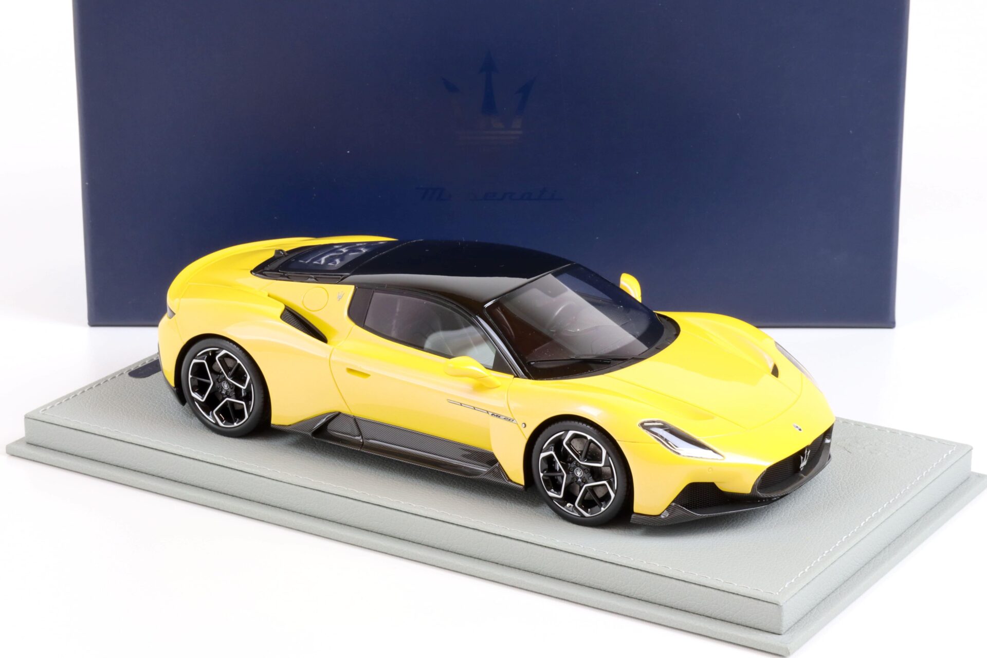 1:18 BBR Maserati MC20 Giallo Genio 2020 - Limited Edition 100 pcs.
