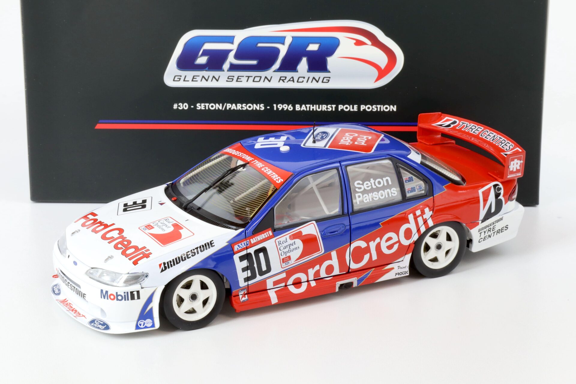 ID 66987 orig.jpg 1:18 APEX Ford Falcon #30 Seton/ Parsons 1996 Bathurst Pole Position Ford Credit