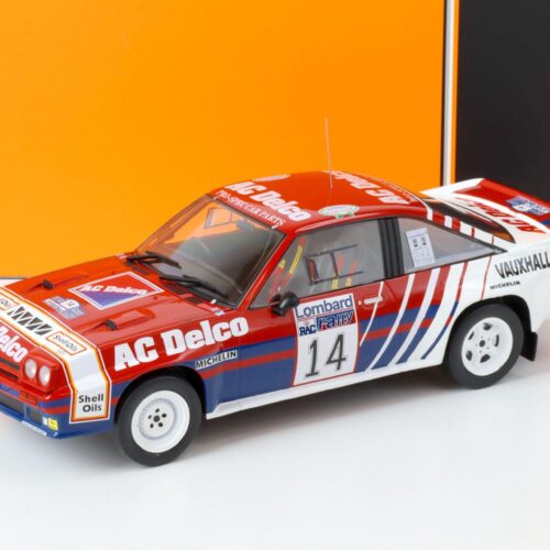 1:18 IXO Opel Manta 400 Rallye WM RAC Rally 1985 J.McRae / I.Grindrod #14
