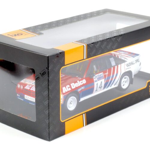 1:18 IXO Opel Manta 400 Rallye WM RAC Rally 1985 J.McRae / I.Grindrod #14