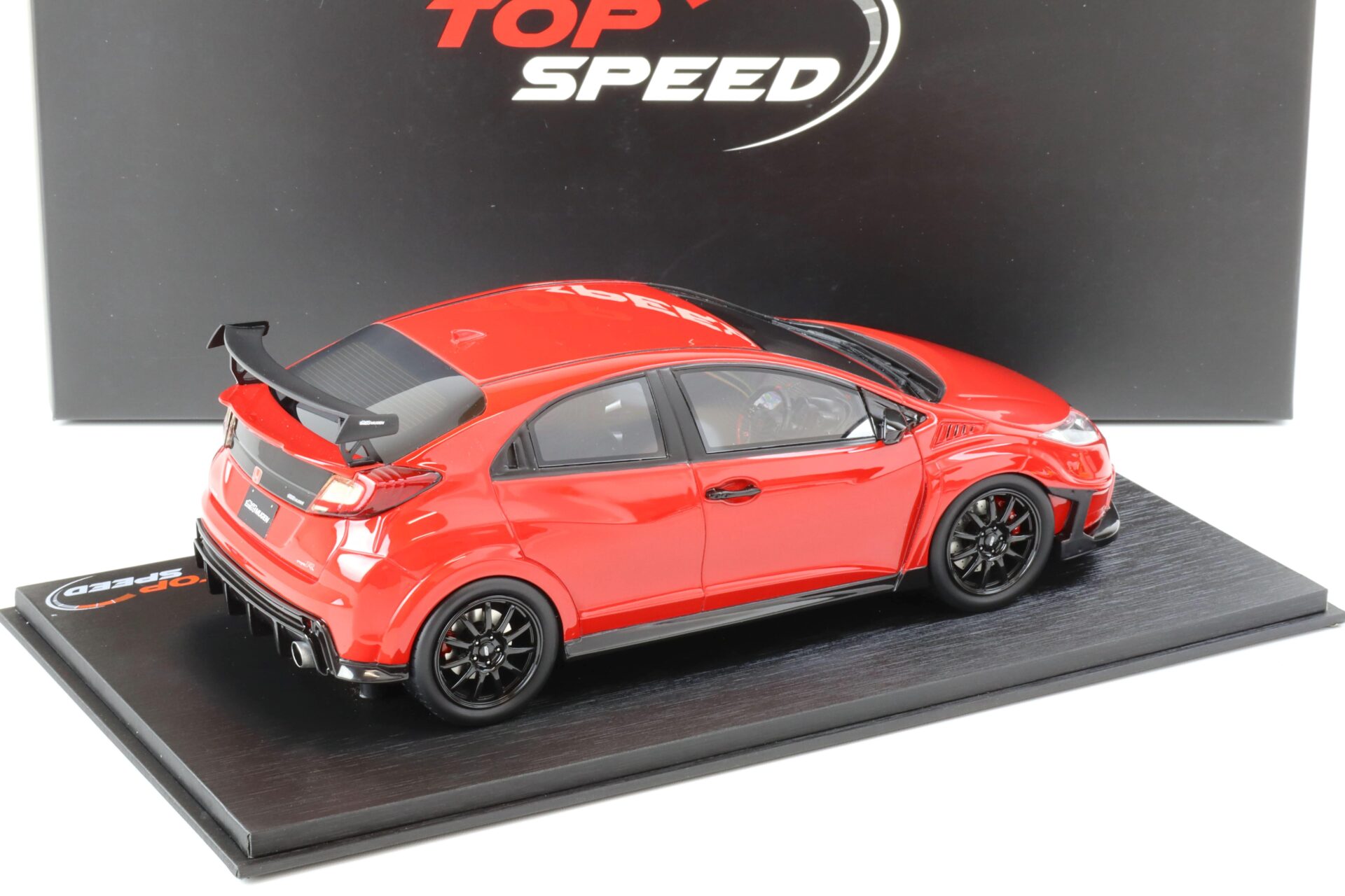 1:18 TOP SPEED MUGEN Honda Civic Type R Milano red TS0113
