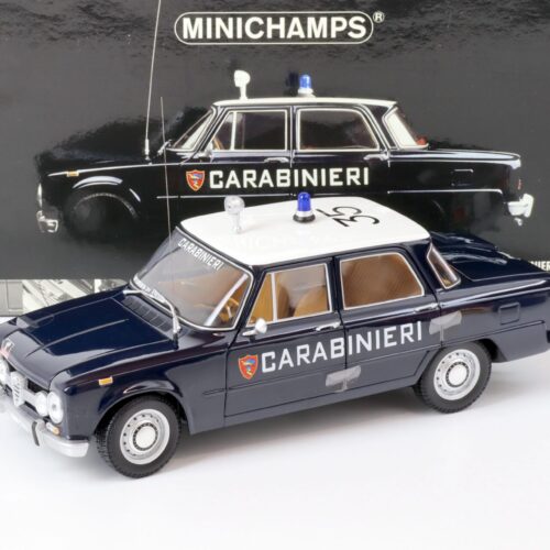 1:18 Minichamps Alfa Romeo Giulia CARABINIERI 1970 dark blue