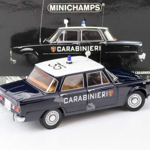 1:18 Minichamps Alfa Romeo Giulia CARABINIERI 1970 dark blue