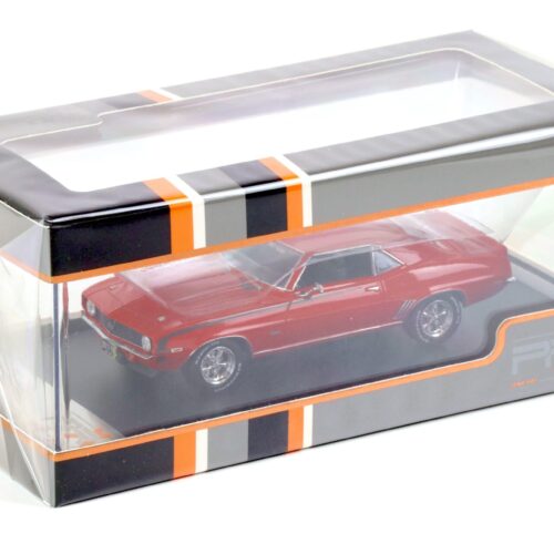 1:43 Premium X Chevrolet Camaro SS 1969 Coupe red - Image 3