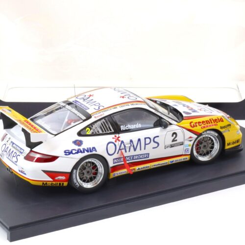 1:18 AUTOart Porsche 911 (997) GT3 Australian Carrera Cup 2006 Jim Richards #2