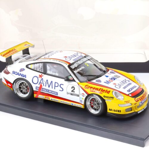 1:18 AUTOart Porsche 911 (997) GT3 Australian Carrera Cup 2006 Jim Richards #2