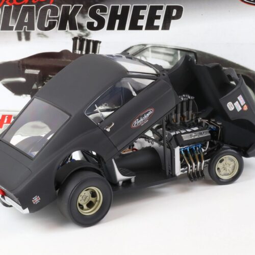 1:18 GMP 1967 Ford Mustang Porkchop´s BLACK SHEEP matt black