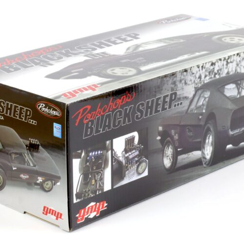 1:18 GMP 1967 Ford Mustang Porkchop´s BLACK SHEEP matt black