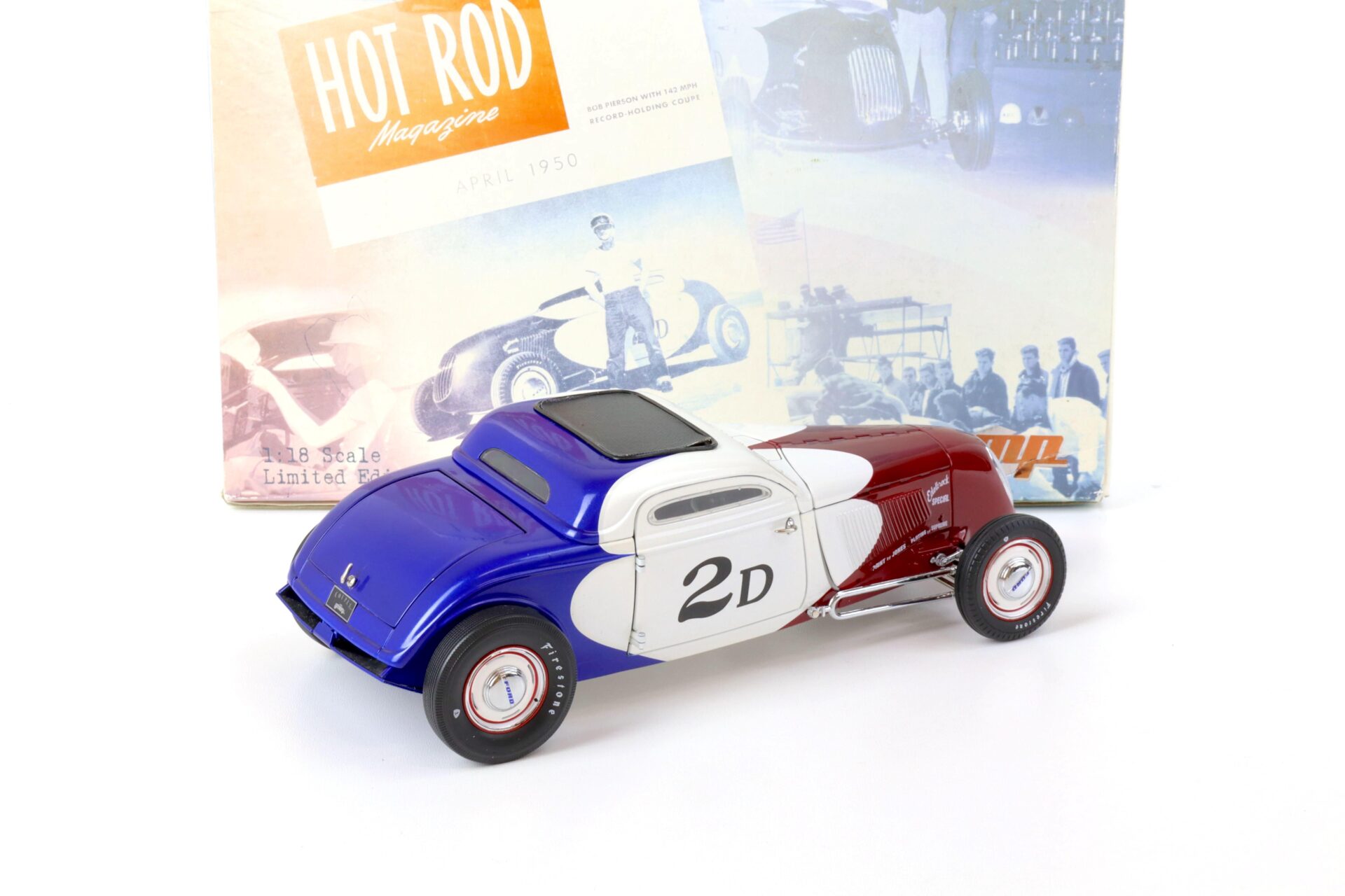 1:18 GMP 1934 Pierson Bros. Coupe 2D Hot Rod 14101