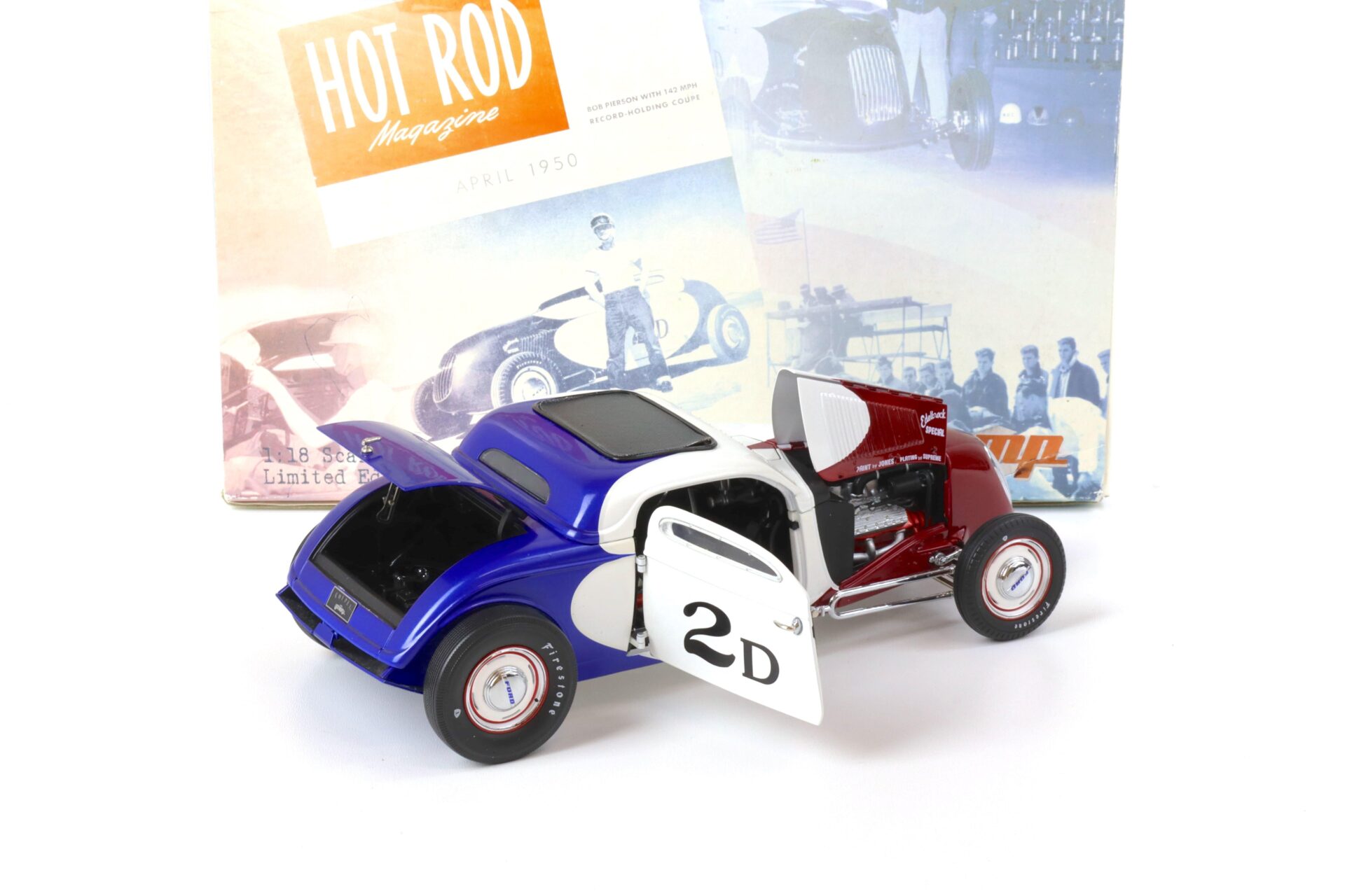 1:18 GMP 1934 Pierson Bros. Coupe 2D Hot Rod 14101