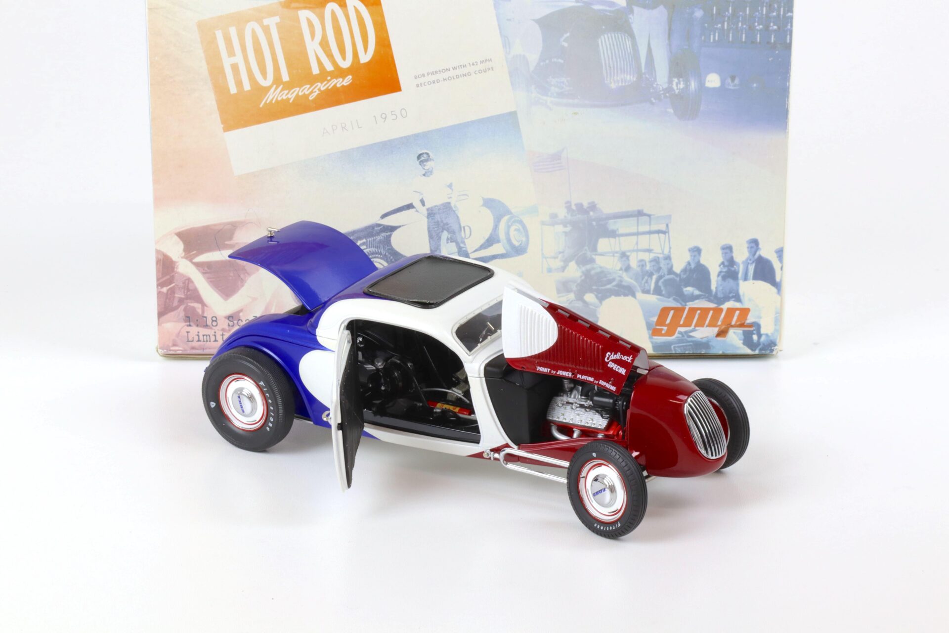 1:18 GMP 1934 Pierson Bros. Coupe 2D Hot Rod 14101