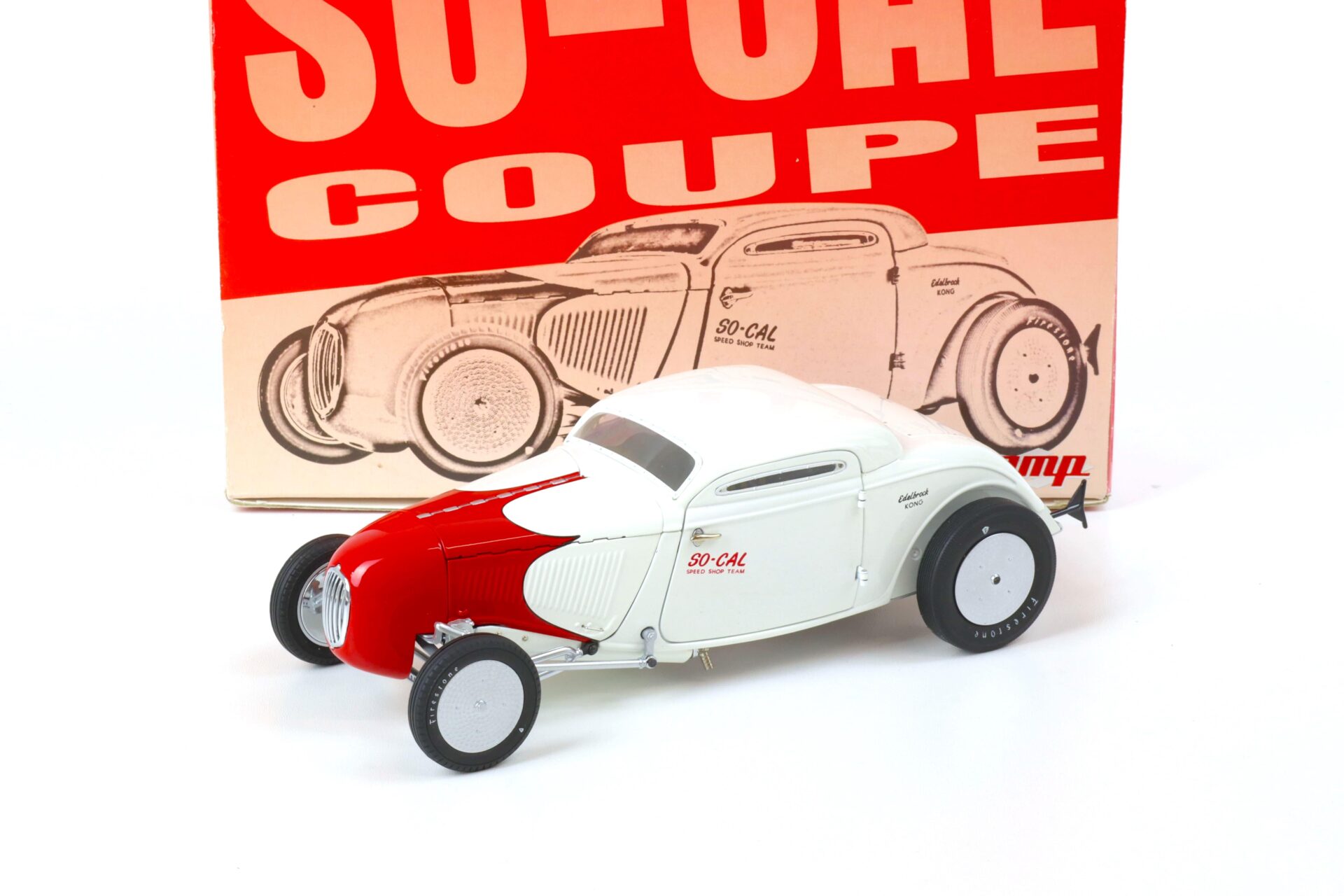 1:18 GMP SO-CAL Coupe Salt Flat Coupe Hot Rod Speed Shop Team 14104