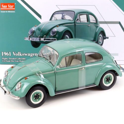 1:12 Sun Star 1961 Volkswagen VW Beetle Käfer Saloon turquoise green 5220