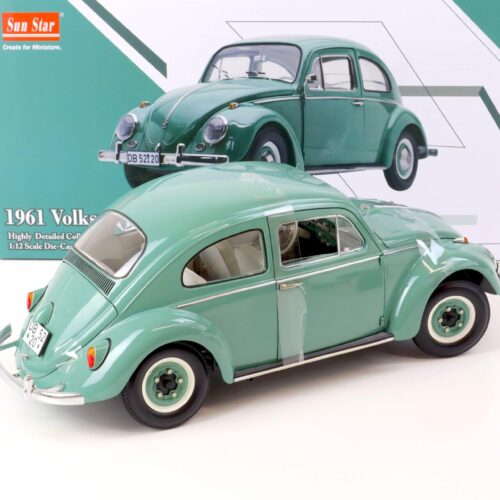 1:12 Sun Star 1961 Volkswagen VW Beetle Käfer Saloon turquoise green 5220