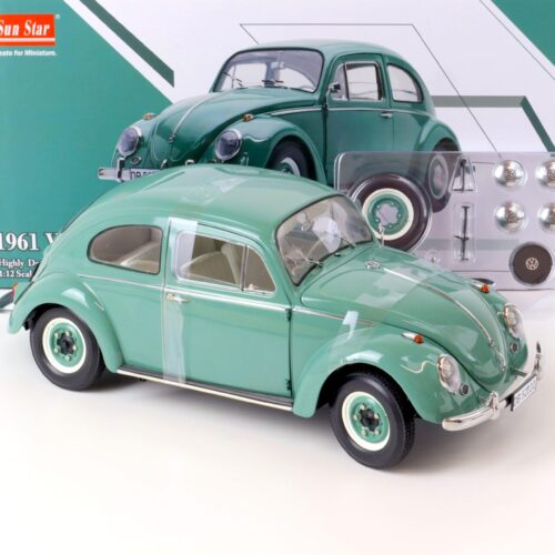 1:12 Sun Star 1961 Volkswagen VW Beetle Käfer Saloon turquoise green 5220