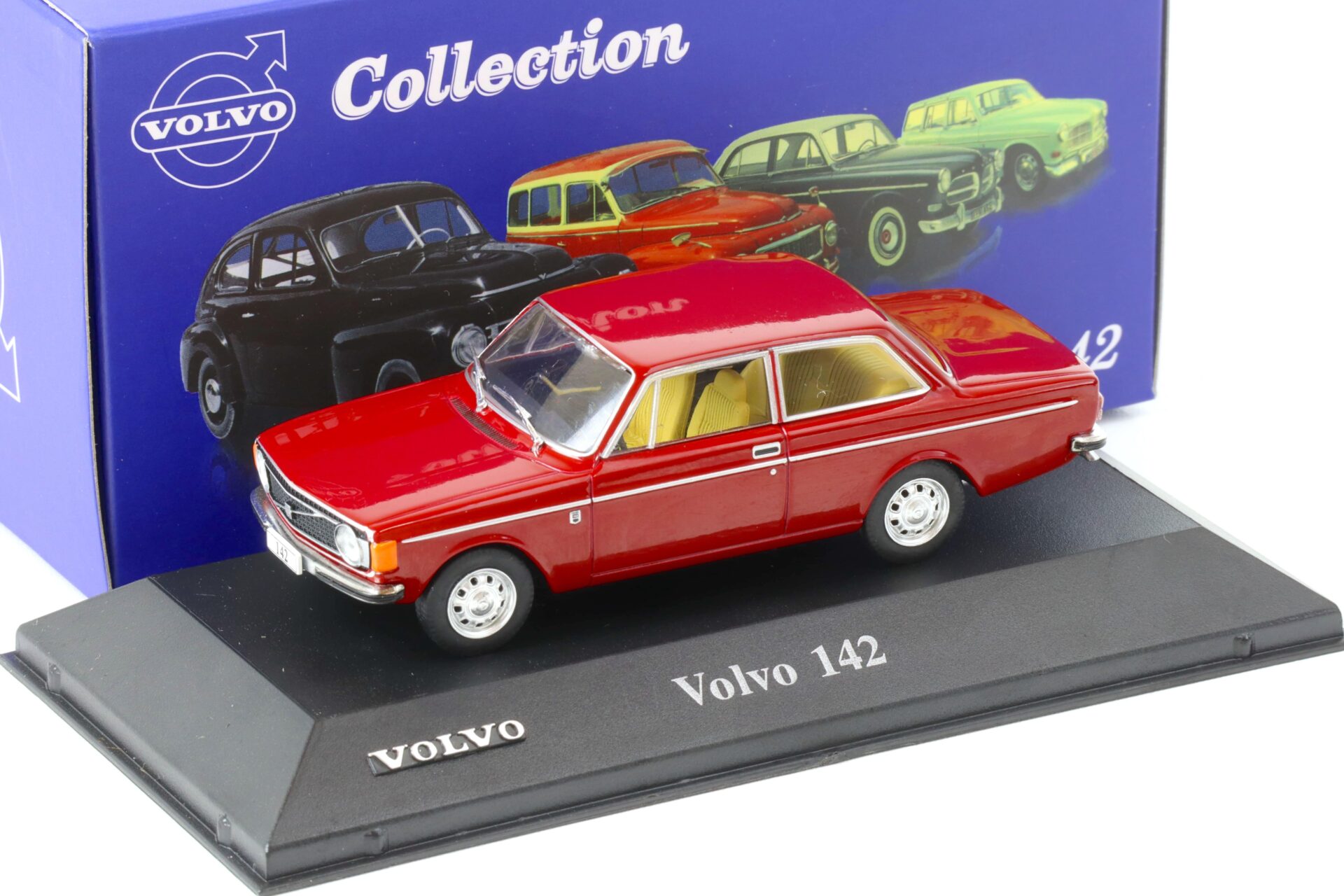 ID 68609 orig.jpg 1:43 Atlas IXO Volvo Collection 1973 Volvo 142 red