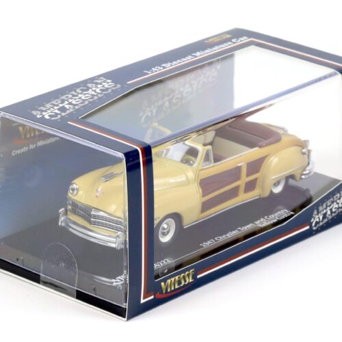 1:43 Vitesse 1947 Chrysler Town and Country Convertible yellow Lustre