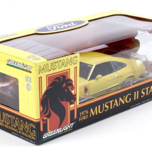 1:18 Greenlight 1976 Ford Mustang II Stallion yellow