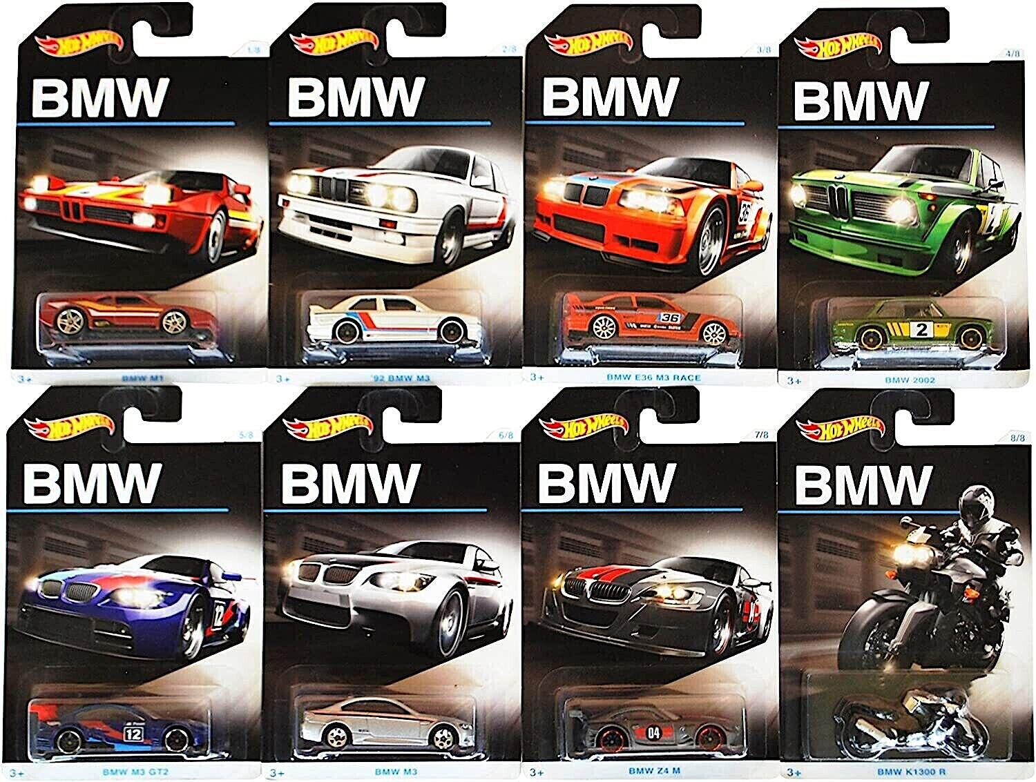 ID 69193 orig.jpg 1:64 Hot Wheels BMW 100th Anniversary 100 Jahre SET 8 pcs. M3, Z4 M, 2002
