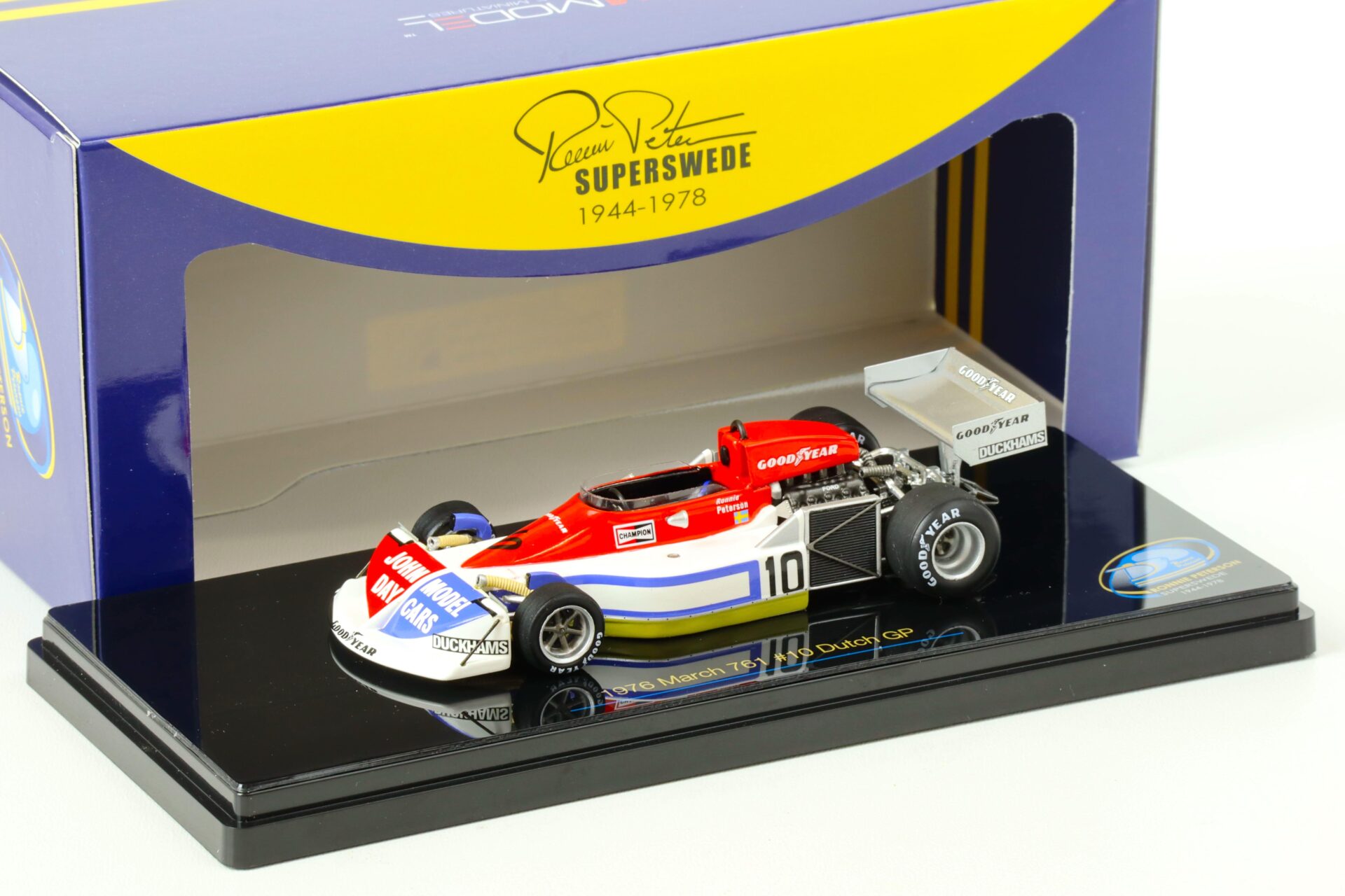 ID 69344 orig.jpg 1:43 TSM 1976 March 761 Dutch GP #10 Ronnie Peterson