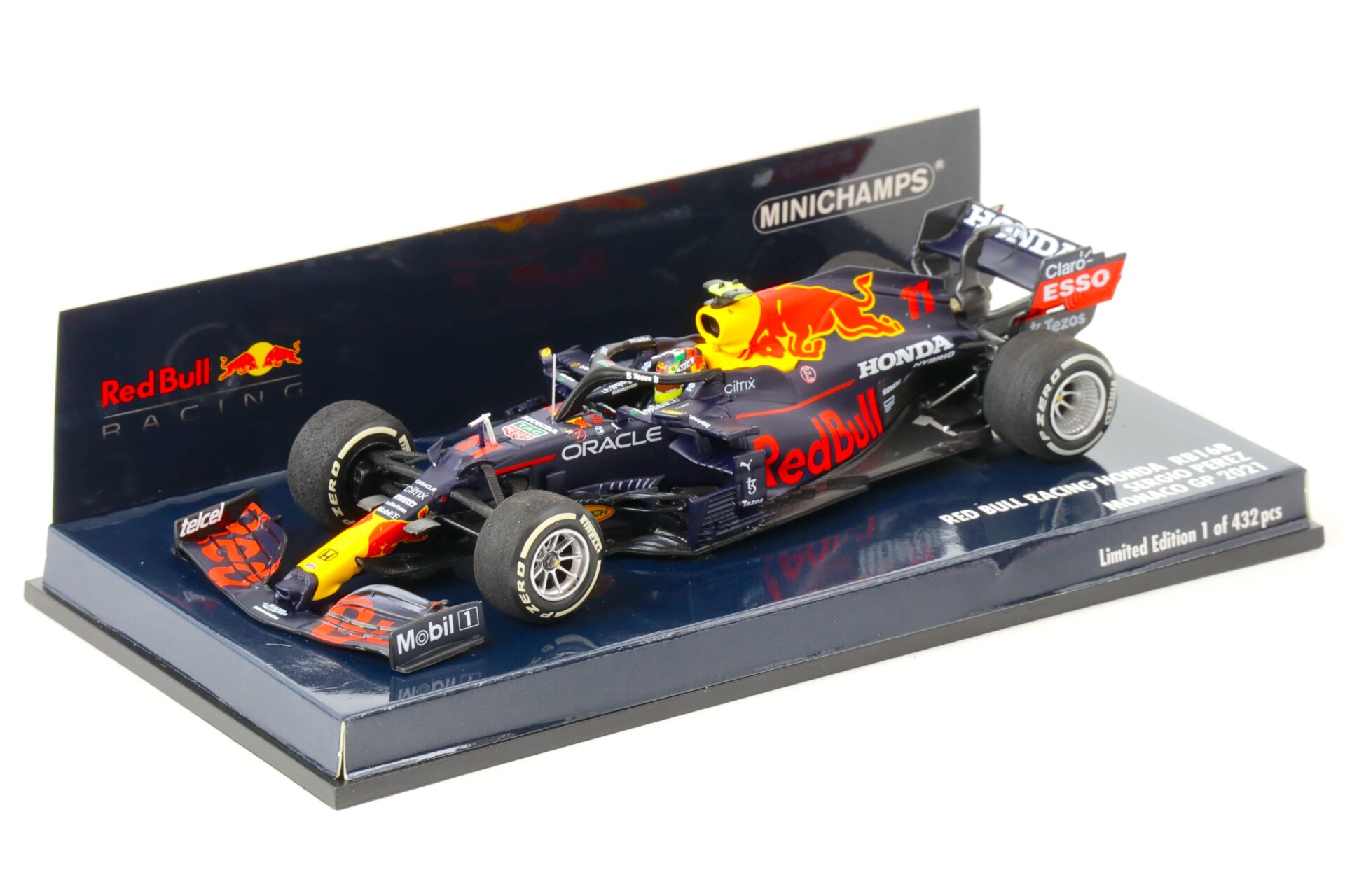 ID 69397 orig.jpg 1:43 Minichamps RED BULL Racing F1 Honda RB16B Sergio Perez Monaco GP 2021