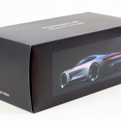 1:18 Spark Porsche Mission E Concept white metallic DEALER VERSION