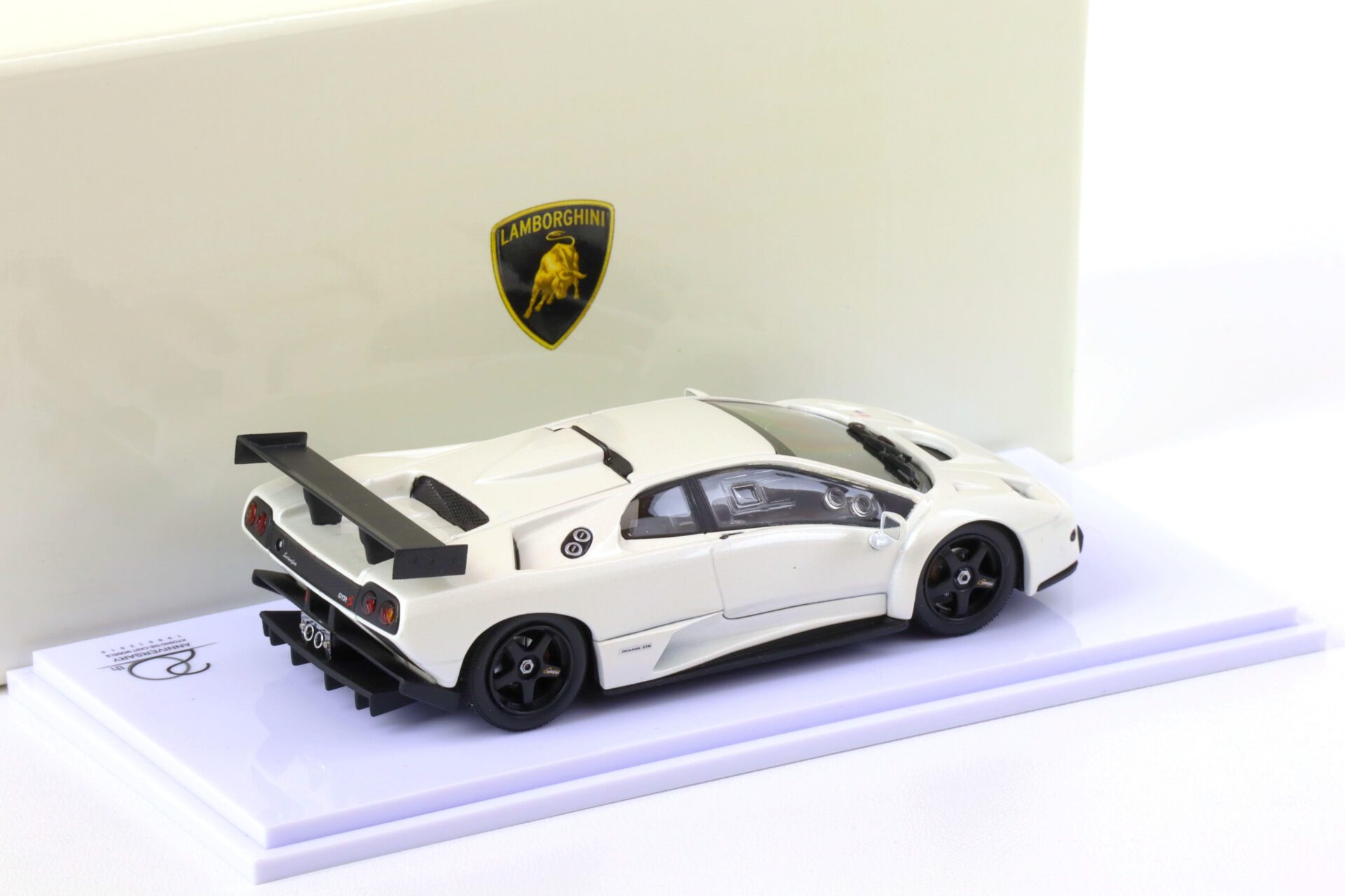1:43 Kyosho Lamborghini Diablo GTR-S pearl white 03215PW
