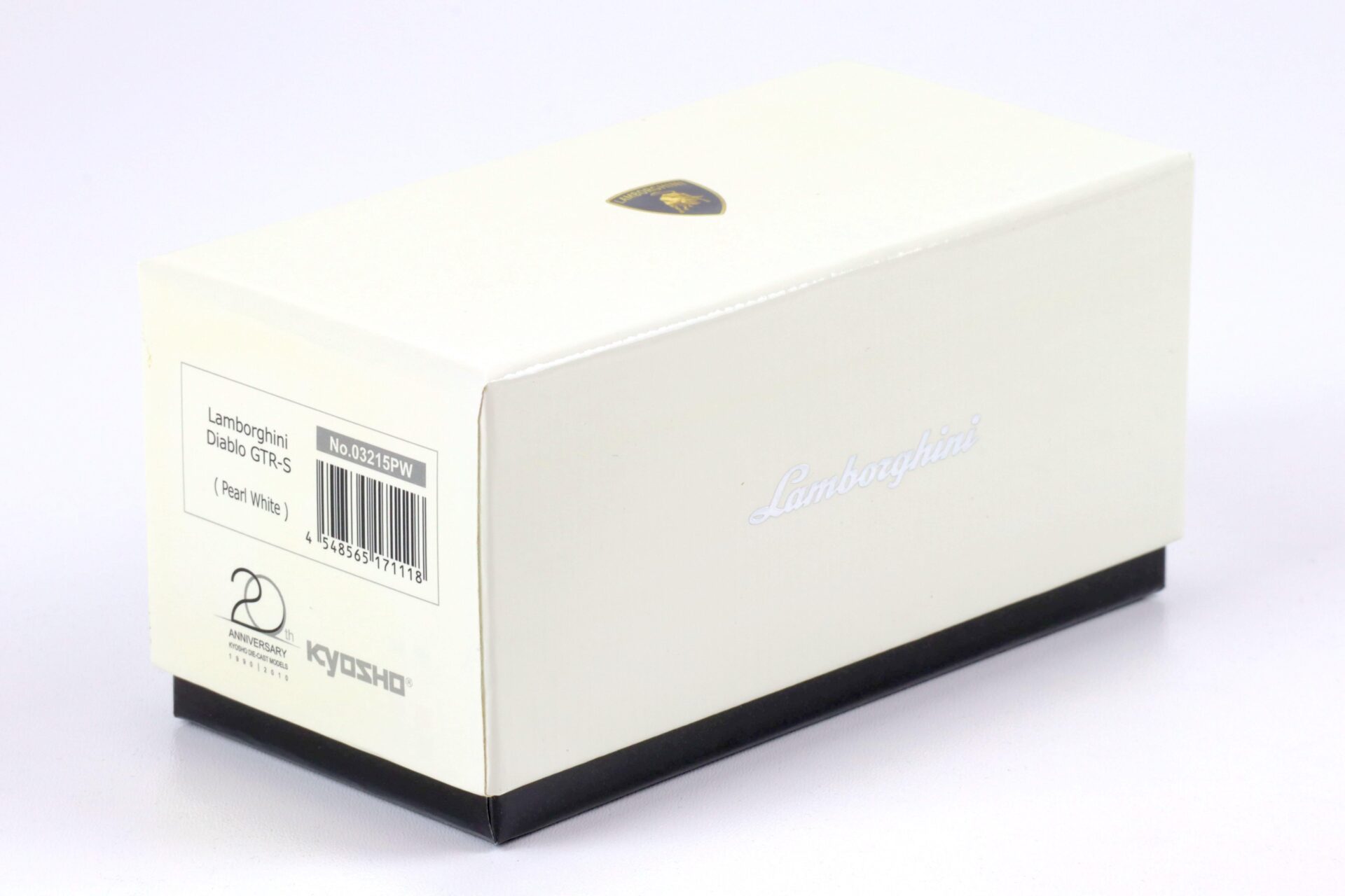 1:43 Kyosho Lamborghini Diablo GTR-S pearl white 03215PW
