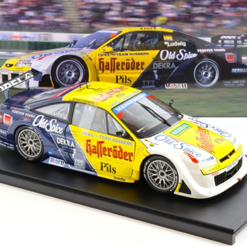 1:18 WERK83 Opel Calibra V6 4x4 Team Rosberg #1 Ludwig DTM/ ITS 1995 Hasseröder