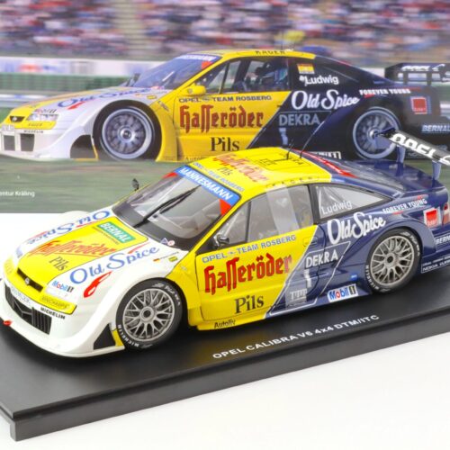1:18 WERK83 Opel Calibra V6 4x4 Team Rosberg #1 Ludwig DTM/ ITS 1995 Hasseröder