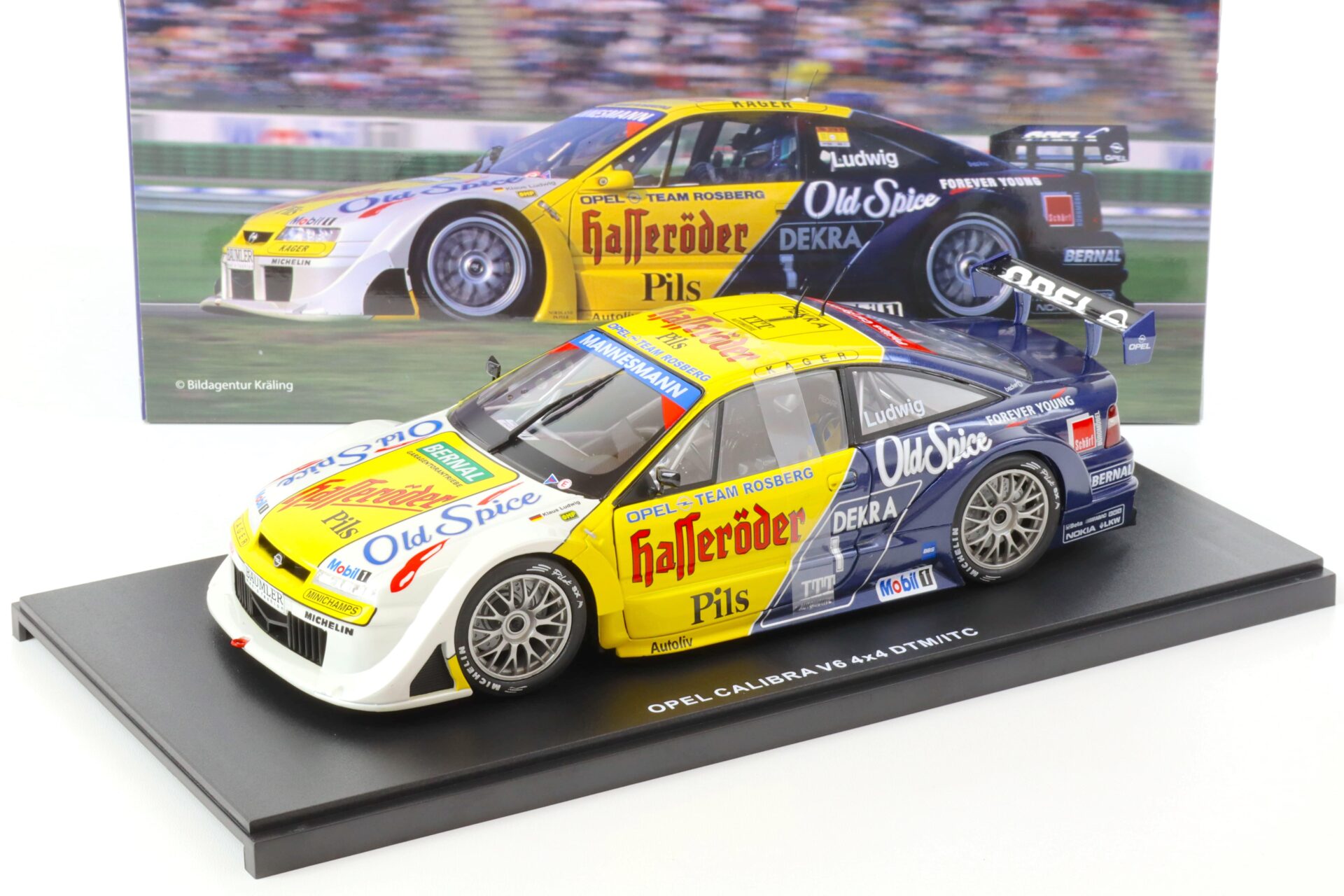 ID 69748 orig.jpg 1:18 WERK83 Opel Calibra V6 4x4 Team Rosberg #1 Ludwig DTM/ ITS 1995 Hasseröder