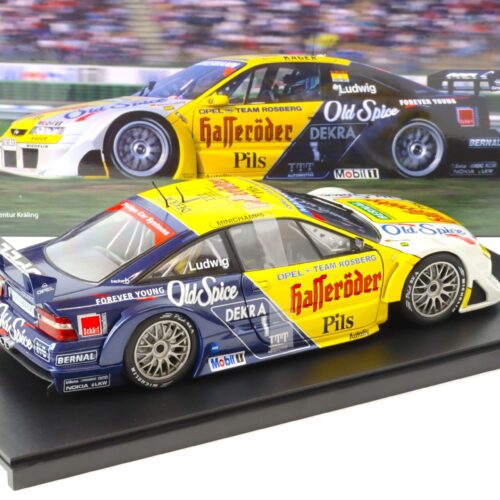1:18 WERK83 Opel Calibra V6 4x4 Team Rosberg #1 Ludwig DTM/ ITS 1995 Hasseröder