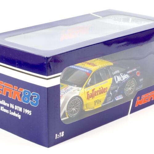 1:18 WERK83 Opel Calibra V6 4x4 Team Rosberg #1 Ludwig DTM/ ITS 1995 Hasseröder