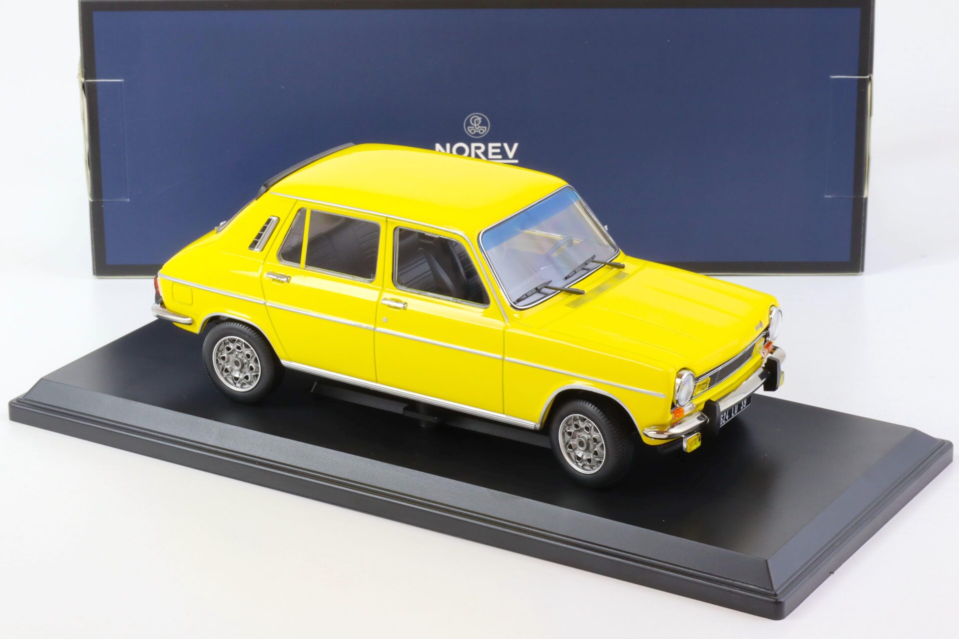 1:18 Norev Simca 1100 Ti 1975 Maya yellow 185752 - Limited 300 pcs.