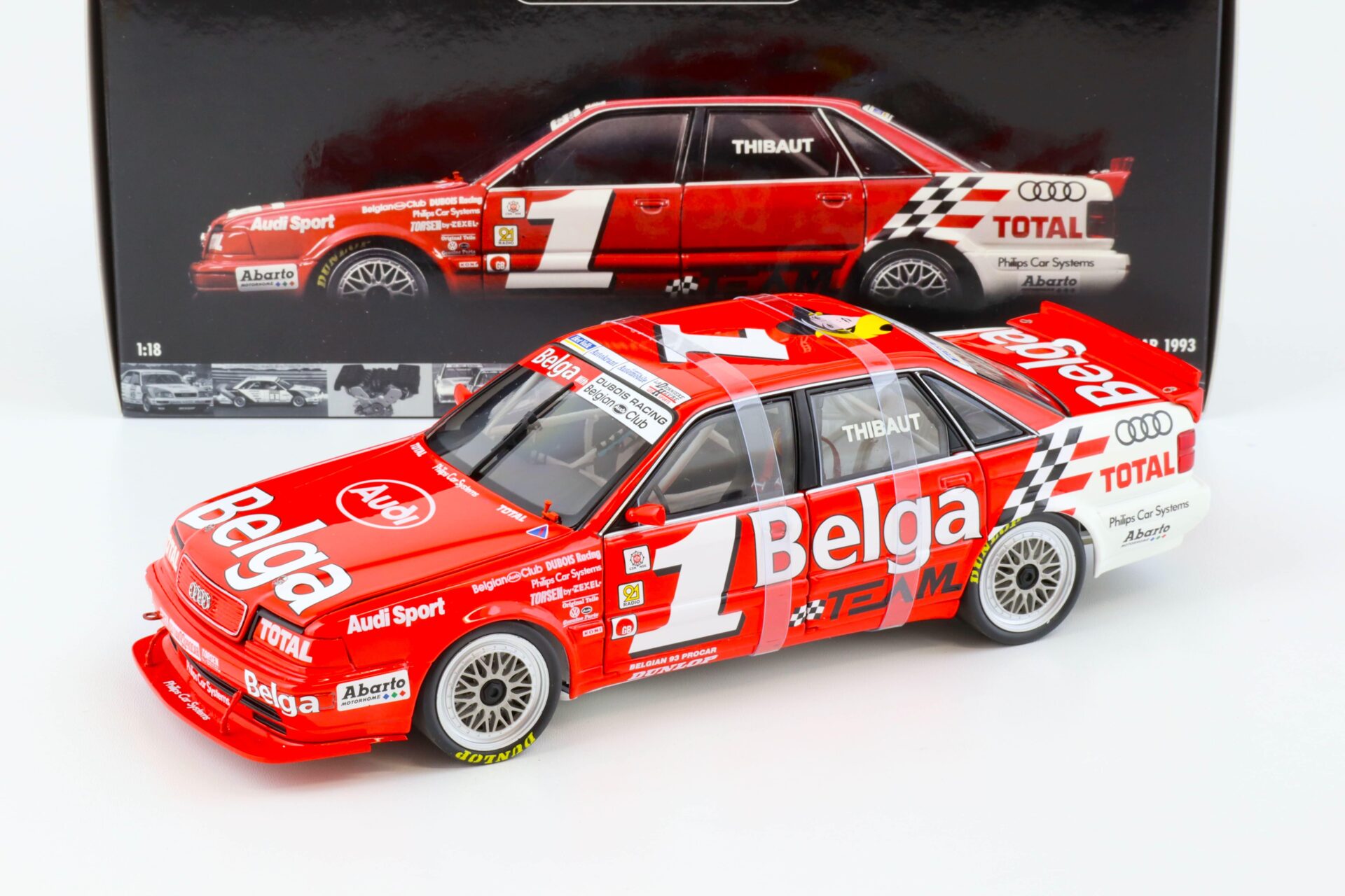 ID 70034 orig.jpg 1:18 Minichamps Audi V8 Evolution Team Dubois Racing P.A. Thibaut Belgian Procar 1993