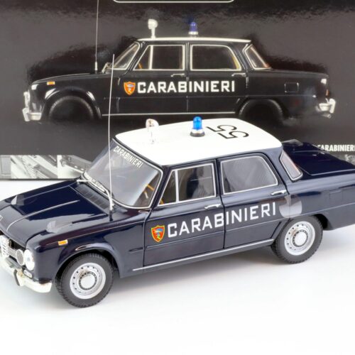 1:18 Minichamps Alfa Romeo Giulia CARABINIERI 1970 dark blue #55 - Image 1