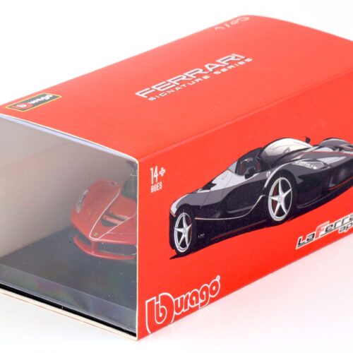 1:43 Bburago Signature Ferrari LaFerrari Aperta red - Image 3