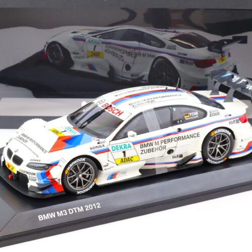 1:18 Minichamps BMW M3 DTM (E92) 2012 Martin Tomczyk Team RMG #1 DEALER VERSION