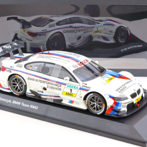 1:18 Minichamps BMW M3 DTM (E92) 2012 Martin Tomczyk Team RMG #1 DEALER VERSION