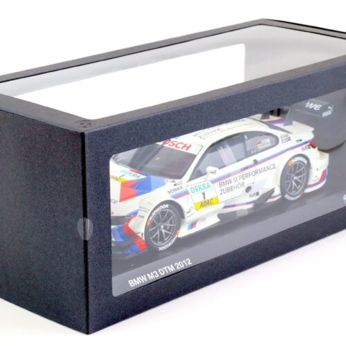 1:18 Minichamps BMW M3 DTM (E92) 2012 Martin Tomczyk Team RMG #1 DEALER VERSION