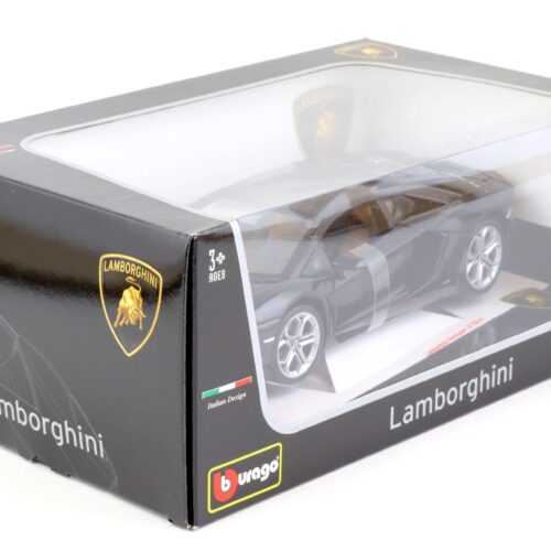 1:18 Bburago Lamborghini Aventador LP 700-4 black metallic