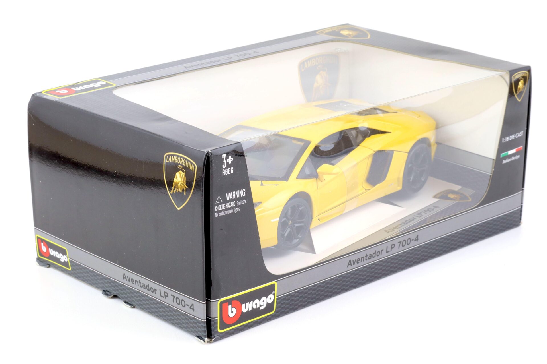1:18 Bburago Lamborghini Aventador LP 700-4 yellow