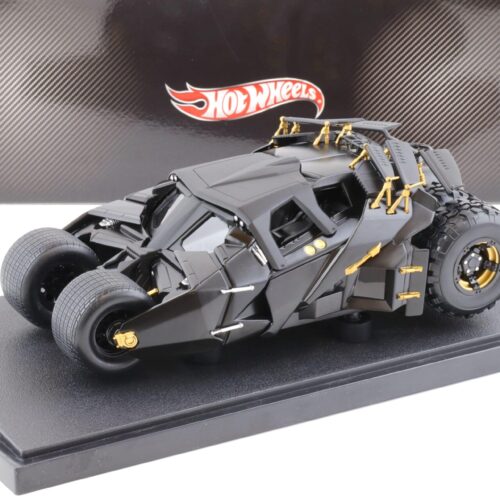 1:18 Hot Wheels BATMAN The Dark Knight Trilogy Batmobile Tumbler black