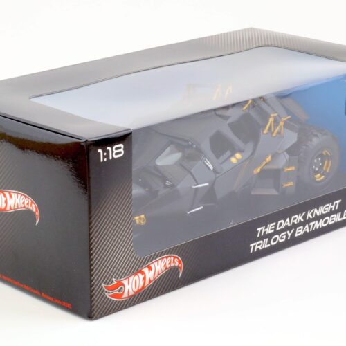 1:18 Hot Wheels BATMAN The Dark Knight Trilogy Batmobile Tumbler black