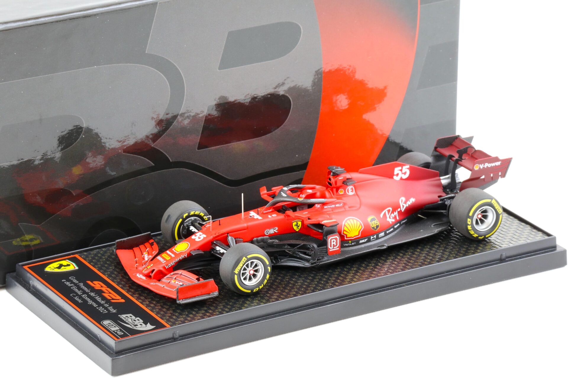 ID 71294 orig.jpg 1:43 BBR Ferrari SF21 GP della Emilia Romagna 2021 C.Sainz - Limited 240 pcs.