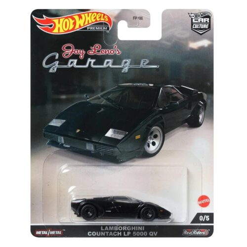 1:64 Hot Wheels 2022 Jay Leno´s Garage CHASE CAR Lamborghini Countach LP 5000 QV black