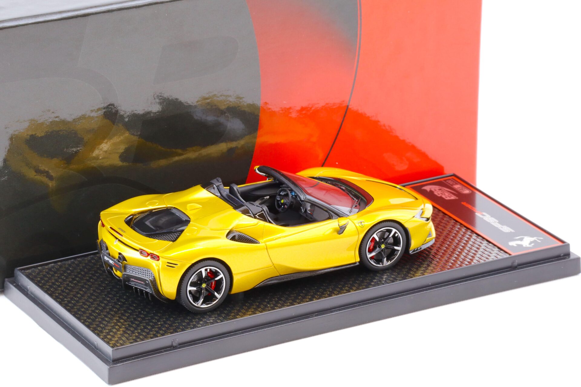 1:43 BBR Ferrari SF90 Spider Giallo Monte Carlo yellow - Limited 200 pcs.