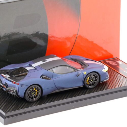 1:43 BBR Ferrari SF90 Stradale Pack Fiorano Matt Abu Dhabi blue - Limited 32 pcs.
